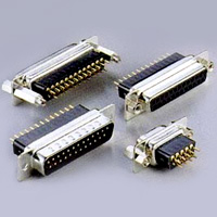 PND01B D-SUB PCB Connector High Profile Housing Straight Posted