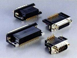 D-SUB Connector 14.84(.590") Footprint PCB Right Angle