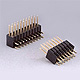 2.54*2.54mm ( .1*.1" ) Pin Header Insulator : 4.3mm And 7.4mm