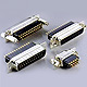 D-SUB PCB Connector High Profile Housing Straight Posted