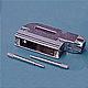 25 Pin D-Sub Right Angle Metal Hoods