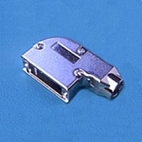 PM06-15 15 Pin Ethernet Right Angle Metal Hood