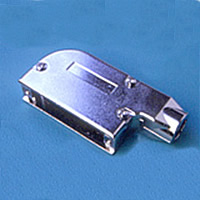 PM06-25 25 Pin Ethernet Right Angle Metal Hood