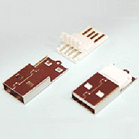 PND15-SAP-S U.S.B A Type Connector Male Solder Short Cover